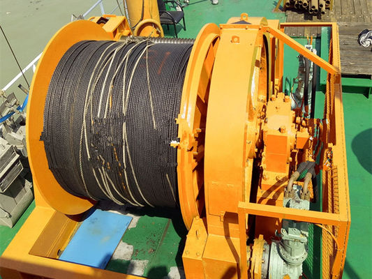 Powerful Electric Hoist Winch Heavy Duty For Offshore And Port