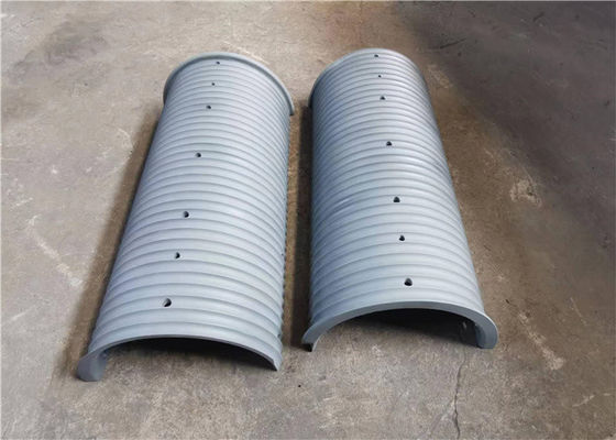 Công dụng nặng Half Split Grooved sleeves cho dây thép dây thừng Lebus Rope Groove