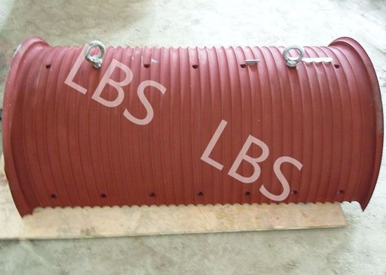 Dây cáp hoặc cáp tời trống yêu cầu Lebus tay áo vật liệu thép