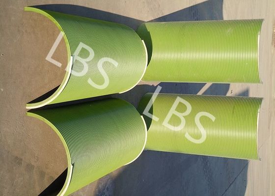 Đường khoan dầu dây thừng dây trống tay áo hợp kim thép chia nắp