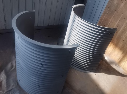 CCS Custom Made Winch Drum Sleeve hợp kim thép
